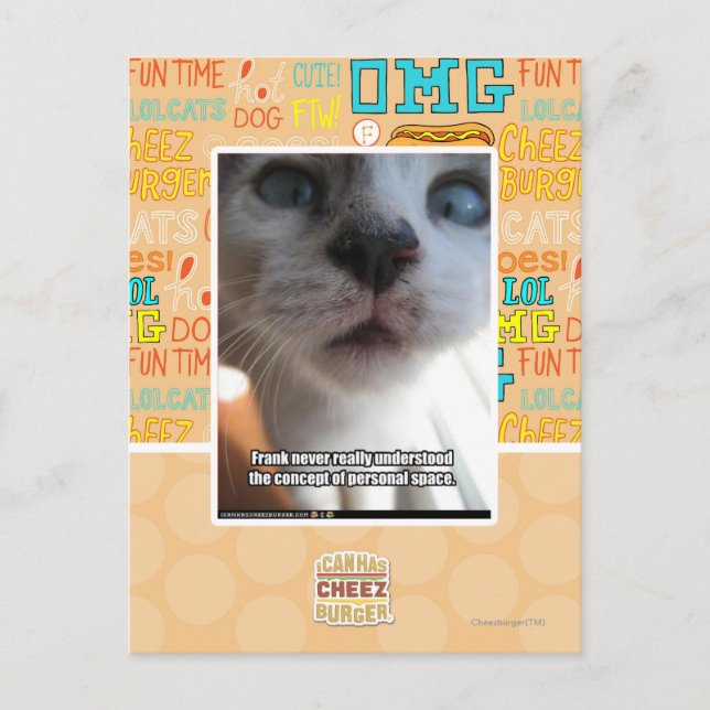 Personal Space Postcard (Front)