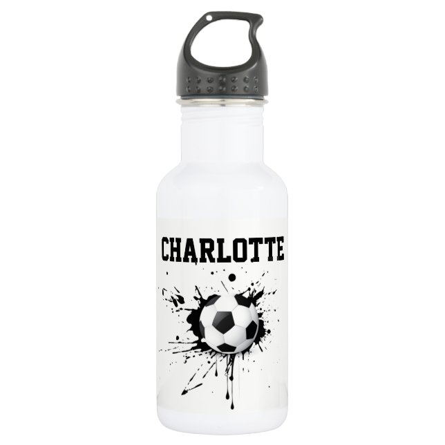 Personal Sports Football Soccer Water bottle (Front)