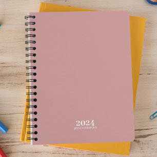 Personal Stationery • Dusty Rose Weekly Planner