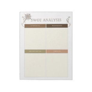 "Personal SWOT Analysis for Growth Notepad
