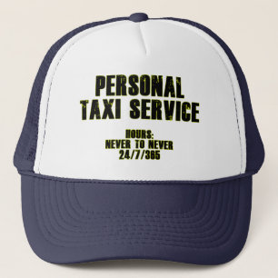 Personal Taxi Service Trucker Hat