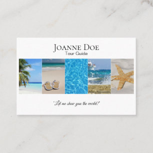 Personal Tour Guide Business Card