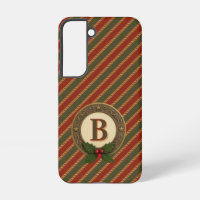 personal traditional coloured Christmas striped