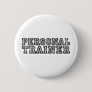 Personal Trainer 6 Cm Round Badge