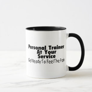 Personal Trainer At Your Service Mug