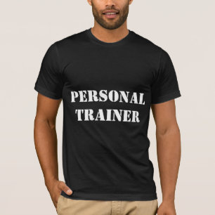 Personal Trainer Black / White T-Shirt