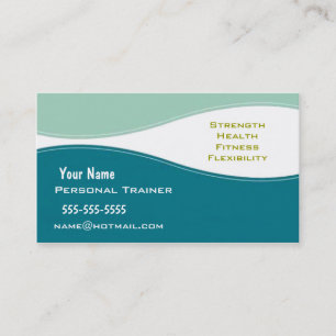 Personal Trainer Business Card