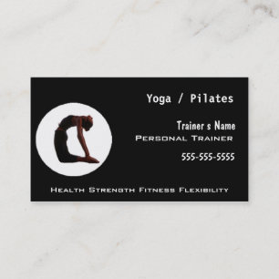 Personal Trainer Business Card