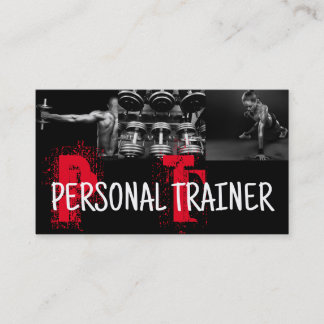  Personal Trainer  Business Card