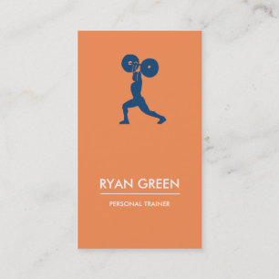 Personal Trainer Business Card
