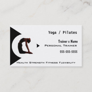 Personal Trainer Business Card