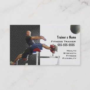 Personal Trainer Business Card
