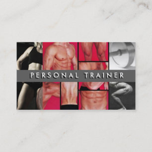 Personal Trainer Business Card