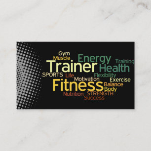 Personal Trainer Business Card