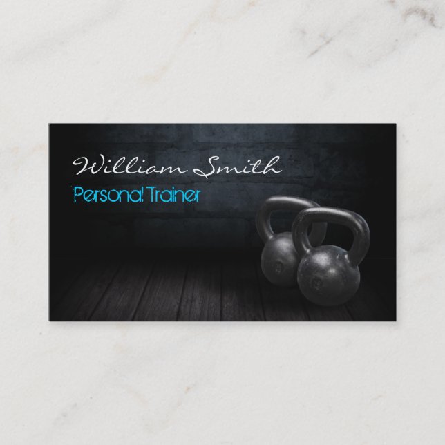 Personal Trainer Business card (Front)