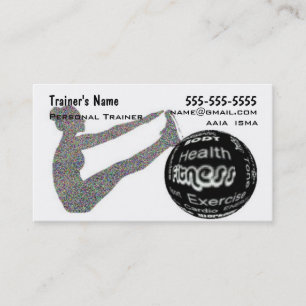 Personal Trainer Business Card
