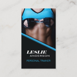 PERSONAL TRAINER BUSINESS CARD