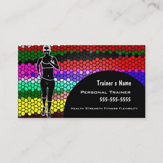 Personal Trainer Business Card (Front)
