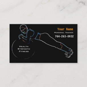 Personal Trainer Business Card