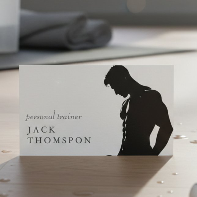 Personal trainer business card (Creator Uploaded)