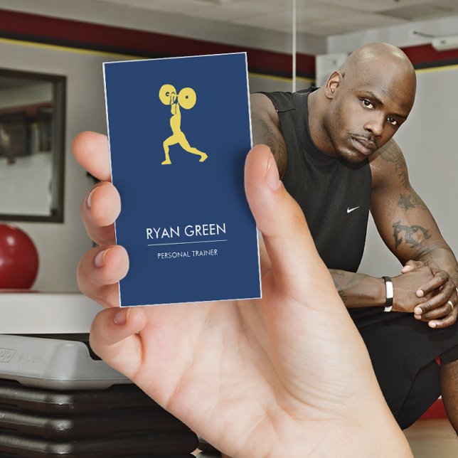 Personal Trainer Business Card (Creator Uploaded)