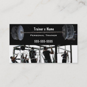 Personal Trainer Business Card