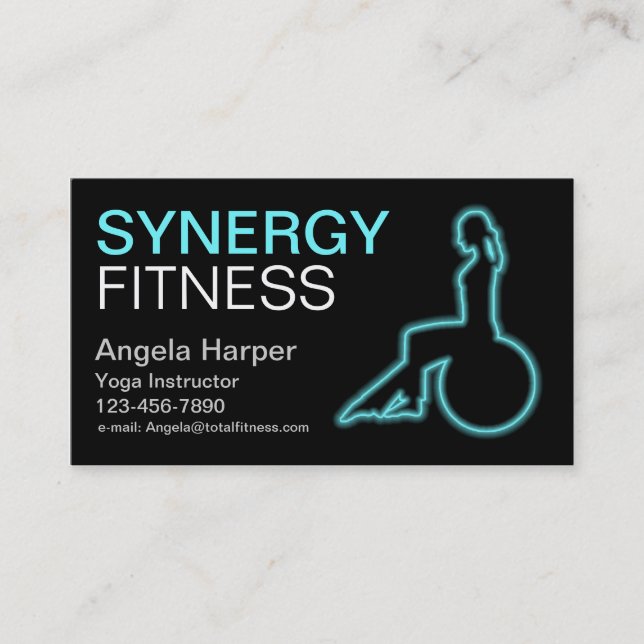 Personal Trainer Business Card (Front)
