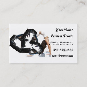Personal Trainer Business Card
