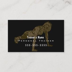 Personal Trainer Business Card