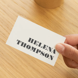 Personal Trainer Business Card | Template