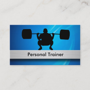 Personal Trainer Business Cards