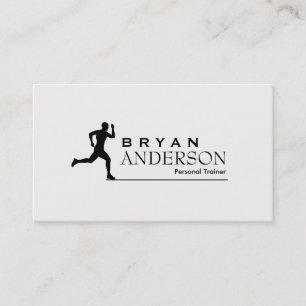 Personal Trainer & Fitness Business Card