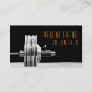 Personal Trainer, Fitness Business Card