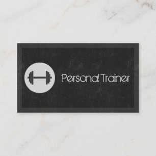 Personal Trainer Fitness Business Cards
