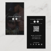 Personal Trainer Fitness Coach Photo QR Code