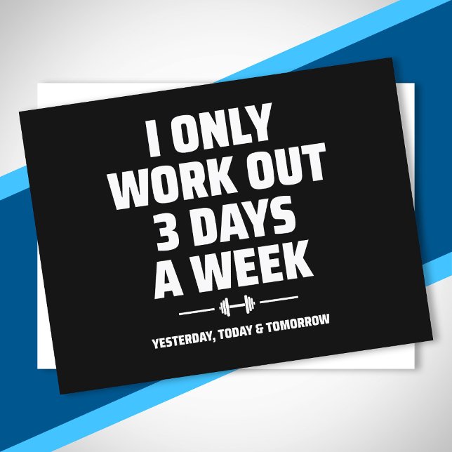 Personal Trainer Funny Gym Exercise Fitness Meme Postcard (Creator Uploaded)