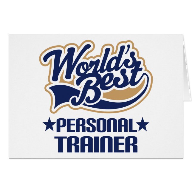 Personal Trainer Gift (Front Horizontal)