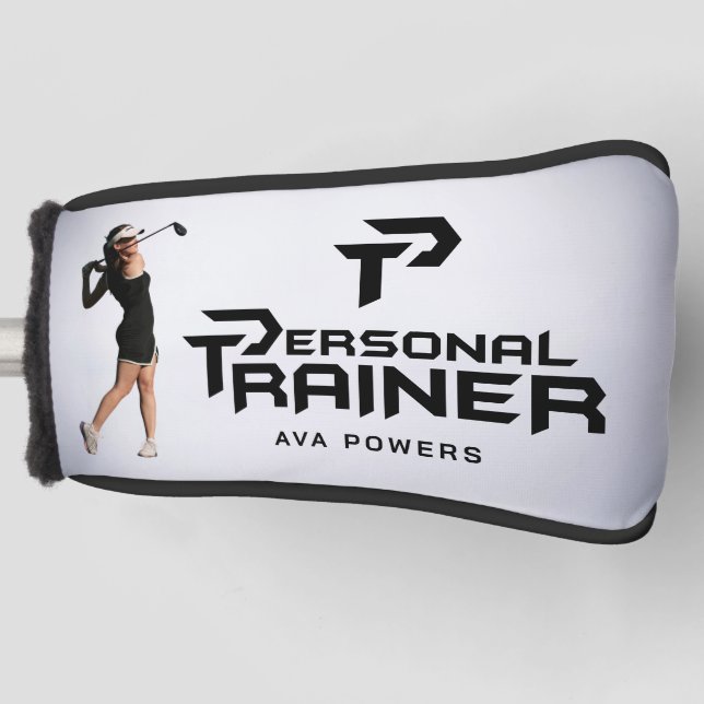 Personal Trainer Golf Personalised Head Cover (Front)