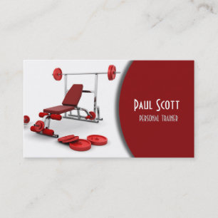 Personal Trainer / Gym Business Card