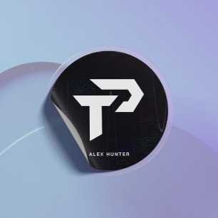 Personal Trainer Gym Fitness Personalised Classic Round Sticker