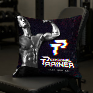 Personal Trainer Gym Fitness Personalised Cushion