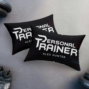 Personal Trainer Gym Fitness Personalised Lumbar Cushion