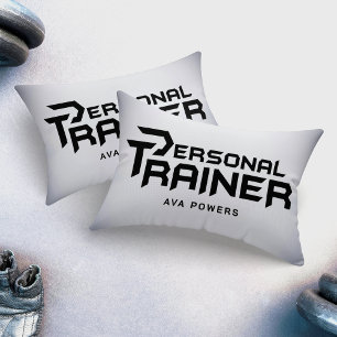 Personal Trainer Gym Fitness Personalised Lumbar Cushion