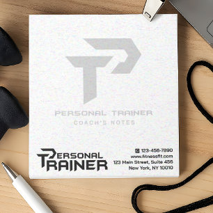 Personal Trainer Gym Fitness Personalised Notepad