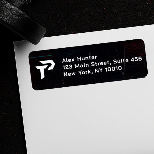 Personal Trainer Gym Fitness Personalised Return Address Label