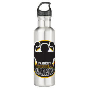 Personal Trainer GYM Power Training Fitness Custom 710 Ml Water Bottle