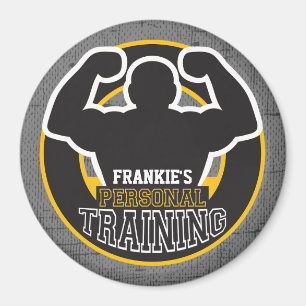 Personal Trainer GYM Power Training Fitness Custom Magnet