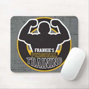 Personal Trainer GYM Power Training Fitness Custom Mouse Pad