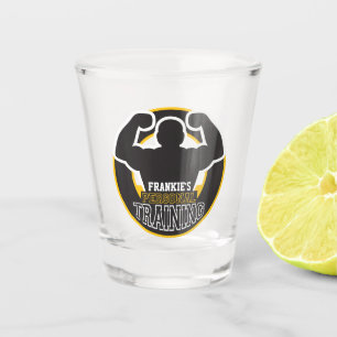 Personal Trainer GYM Power Training Fitness Custom Shot Glass