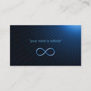Personal Trainer Infinity Business Card